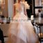 (MY0924) MARRY YOU Alibaba Bridal Gown Sheer Long Sleeve Organza Ruffle Skirt Bling Wedding Dresses