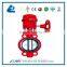 Fire signal butterfly valve