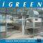 Commercial intelligent glass greenhouse for sale