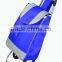 Portable folding foldable shopping trolley bag with two wheels
