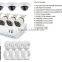Zmodo design-private outlook mold style network cctv 8 Channel 720p NVR system Generation 2 with 8pcs HD IP security Cameras