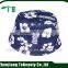 Fashion summer bucket hats and cap withflower printed