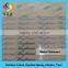 2015 best selling products Customized electroforming label metal label Nickle label sticker with adhesive