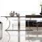 Modern Staimless Steel Quite round Dining table