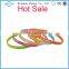 Hot sell silicone bracelets promotion gifts silicone wristbands