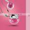 Mini crystal plastic colorful bluetooth speaker with strip