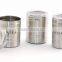 Stainless Steel Tea Coffee Sugar Canisters