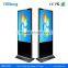 Aluminum bezel 65inch free standing digital signage with Windows version