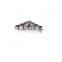 Railing Stainless steel rod holders for stair railing