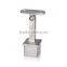stainless steel handrails for outdoor steps saddle support,saddle