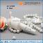 28mm white ribbed plastic lotion pump