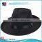 Blank promotion cheap felt hat fedora hat with woven