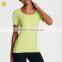 Dir fit polyester/nylon women sport tshirts