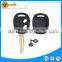 hot selling abs 2 button blank remote key shell with logo and uncut blade for Chevrolet Lova