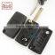 High Quatity Citroen romote flip key shell 3 button 307 blank With battery place 0536 Citroen key cover