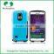Popular Iface design PC Bumper + TPU Slim Armor Dual Shockproof with card slot Hard case cover for Samsung Galaxy Note 4