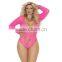 L-4L Babydoll 2016 Hot Night Sleeping Plus Size Sey PInk Lingerie Mature Women Sey Satin Babydoll