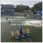 HOT SALES 1HP/2HP fish and shrimp farming floating surface paddle wheel aerator