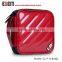 Red BUBM 32 Capacity PU Leather Cover CD Case CD Box DVD Case CD-ROM Holder Car Disc Case