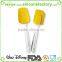 2015 newest 2 pcs per set kids silicone salad spatula with plastic handle