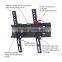 Best price adjustable heavy duty easy tilted sliding bed room wall bracket lcd led plasma tv mount for 14 - 42" screen