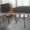 ZT-1008CT kd design aluminum wicker furniture set for garden