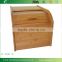 DX004/Bamboo Rice Holder Exquisite Bamboo Sliding Lid Rolltop Loaves Bread Box Storage Bin