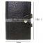 China fabric leather rfid protected wallet credit card holder with button