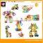 198PCS Children Funny Marforners Magic Magnetic Plastic Building Block For Preschool