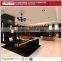Shop furniture clothes display stand glass coffee table