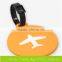 Cute Cartoon silicone/pvc luggage tag
