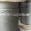Hot dipped galvanized steel wire rope 6x19+IWS / 7X19
