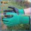 BSSAFETY wholesale green nylon polyester nitrile coated work glove