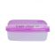 Crisper plastic foodgrade microwave food container with cutlery