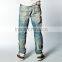 Stylish Distressed selvedge denim jeans pant men wholesale cheap jeans(LOTN020)