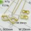Fashion made in china stainless steel earrings saudi gold jewelry set