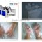 Disposable hand glove making machine for hospital or beauty house