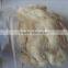Scoured carded sheep wool waste, 30mic,1.5inch, natural brown color, natural black color