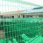 pvc coating galvanized concertina razor barbed wire fencing panel with v-foldings