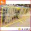 Hot sale portable flat feet retractable crowd control barrier