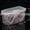 Diving Mask Transparent Plastic Box