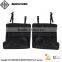 Kick Mats Back Seat Protector w/Storage Organizer Pocket- 2 Pack
