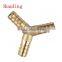 Brass Y Equal Hose Fitting/Brass hose barb Fitting