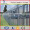 hot dipped galvanized high security anti climb pale palisade steel fence