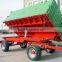 e Euro style tractor use hydraulic 5 Ton~10T,heavy duty farm tipping trailer,farm dump wagon ,rear and side tipping with
