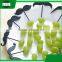 eco plastic tableware cartoon mustache beard fruit fork set