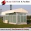 Outdoor Glass Small Canopy Tent for sale