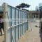 construction site steel fence wall in Kuwait