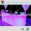 110cm height color changing mobile bar counters remote control