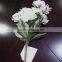SJ20170029 white real touch silk flower rose bud